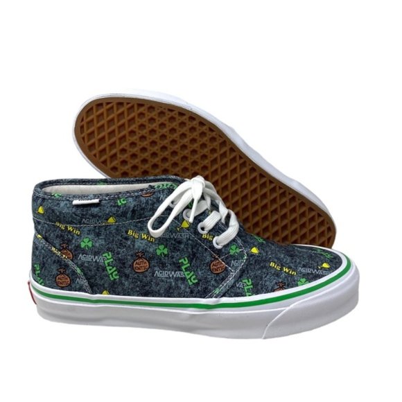 VANS Fergadelic x OG Chukka LX Shoes Men Canvas Acid Wash Sneakers VN0A4U3G0621 - Picture 6 of 8